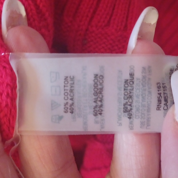 Calvin Klein Cable Knit Cowl Neck Sweater - Picture 6 of 7